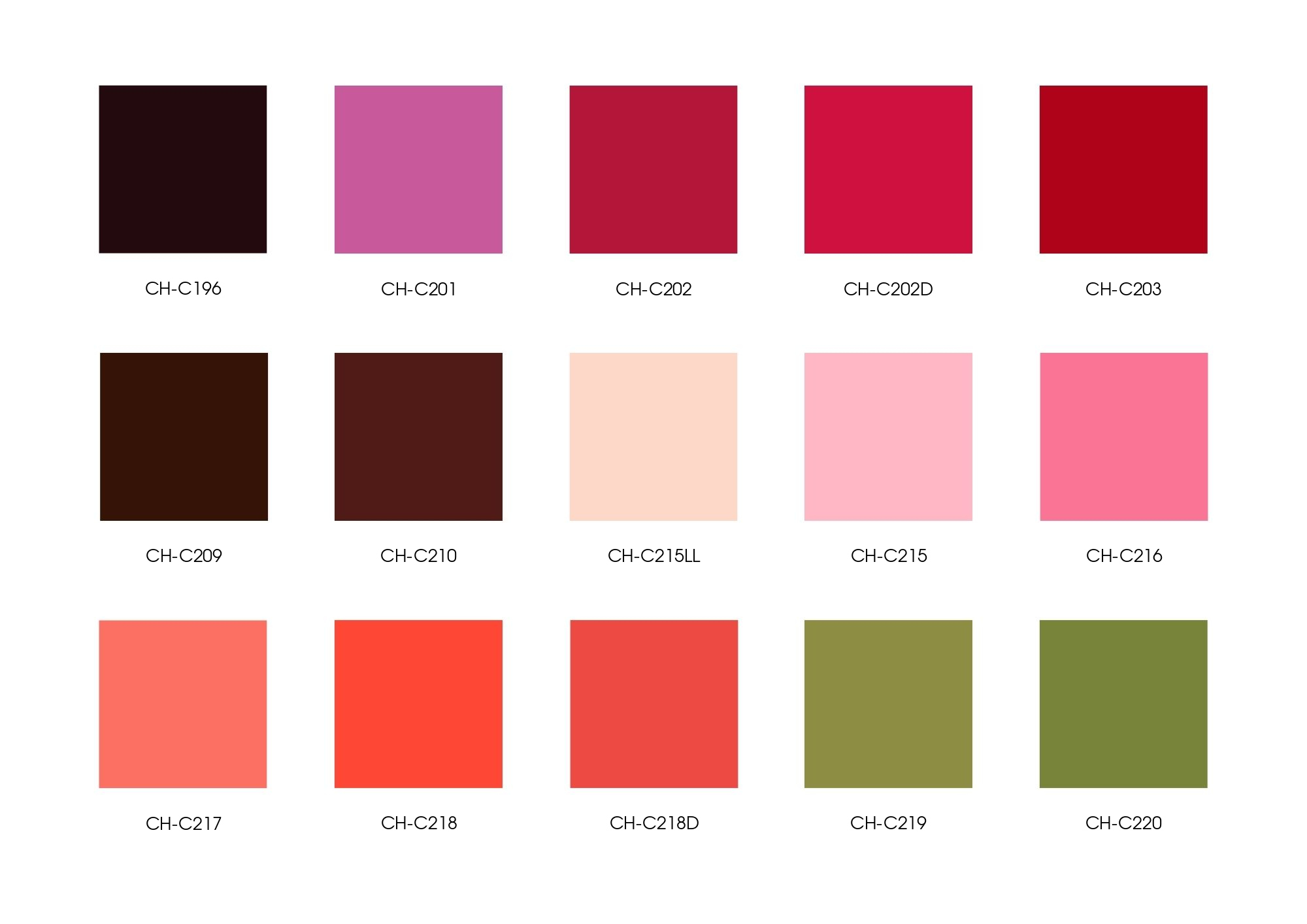 Neelam colour chart 12