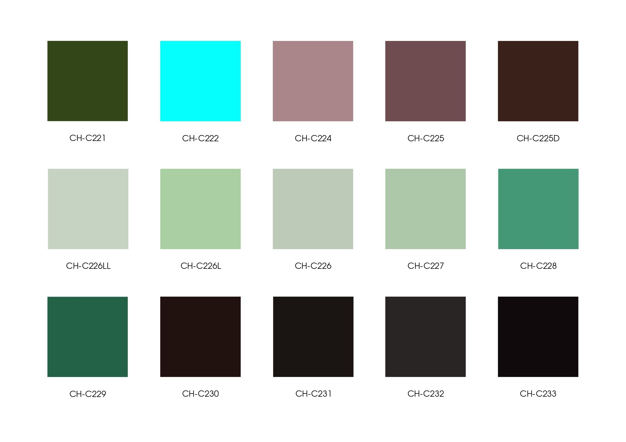 Neelam colour chart 13