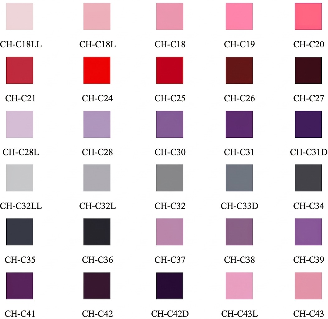 Neelam colour chart 2