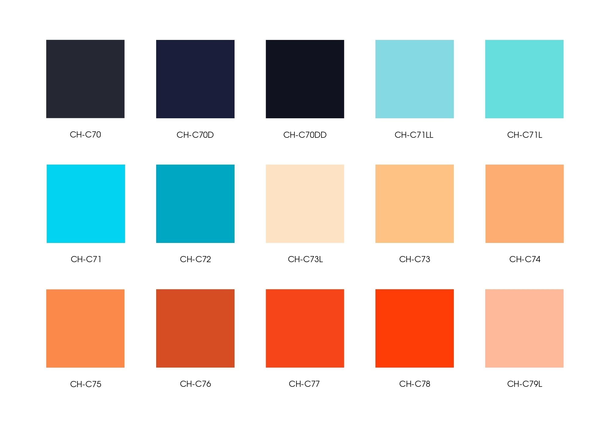 Neelam colour chart 6
