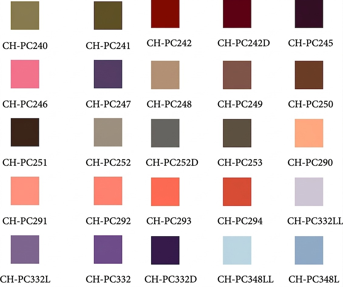 Neelam colour chart 8