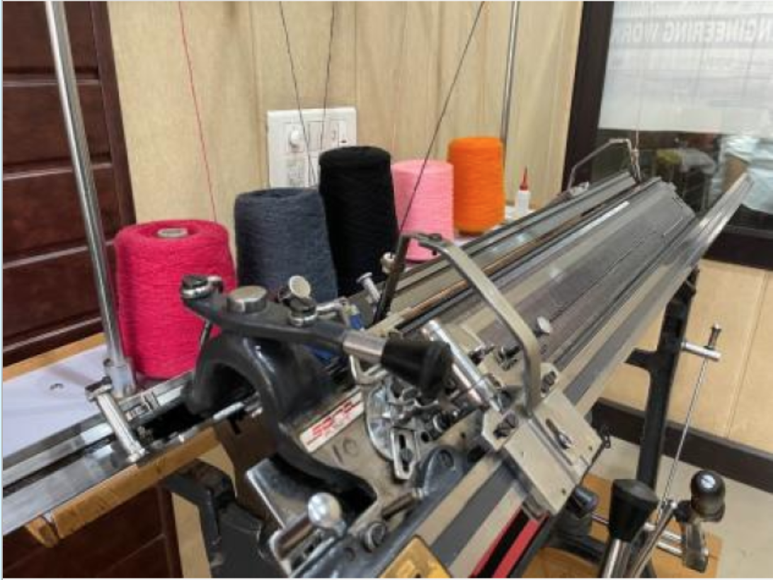 Weaving machine detail